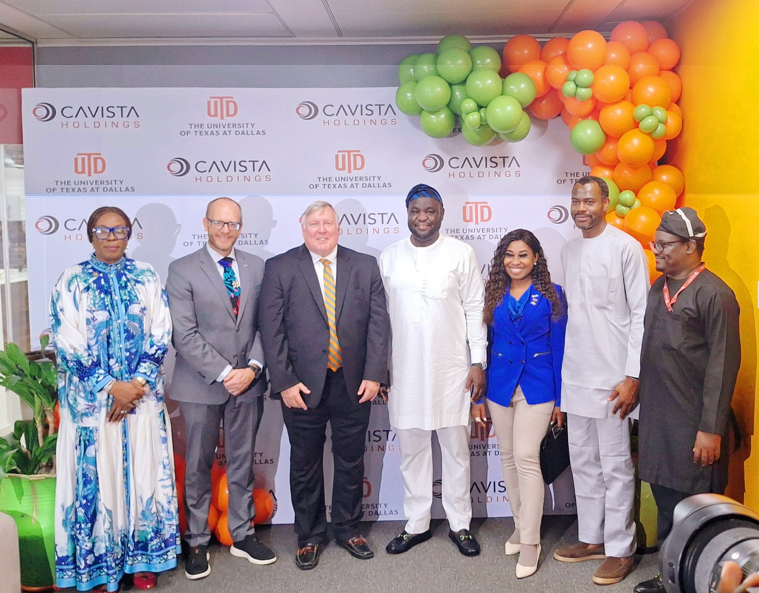 Wofai Samuel at the Launch of University of Texas at Dallas University
