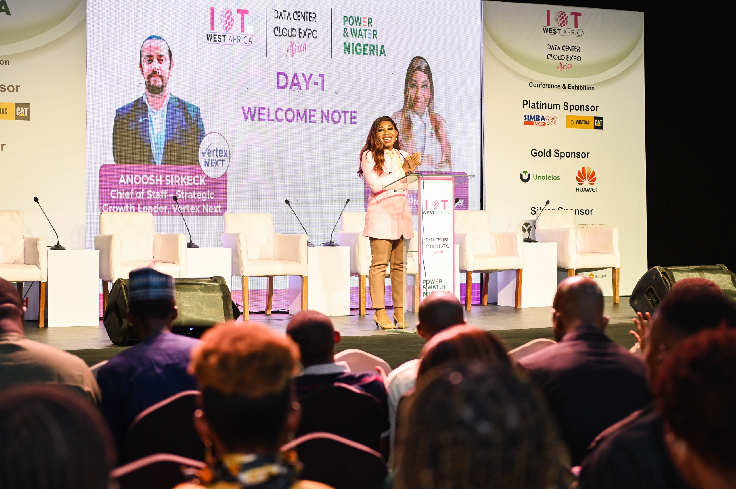 Wofai Samuel Moderating IoT West Africa 2025 Conference